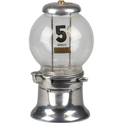 5 Cent Jay Walton Blount Countertop Vending Machine.