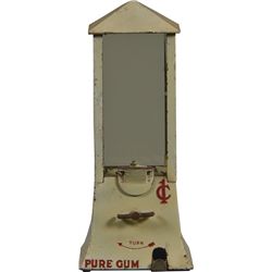 1 Cent Northwestern Novelty Co. Pure Gum Merchandiser.