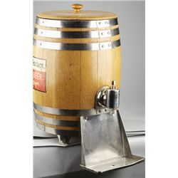 Richardson Root Beer Barrel Syrup Dispenser Soda Keg.