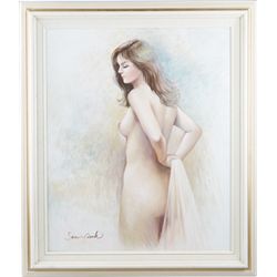 Susan Park Contemporary Nude Print On Canvas.
