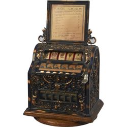 1 Or 10 Cent Royal Novelty Co. The Trader 5-Reel Poker.