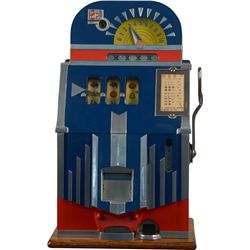 5 Cent Mills Novelty Futurity Gold Award Escalator Bell