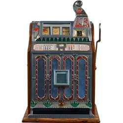 5 Cent Mills Novelty Front O.K. “F.O.K.” Gooseneck Bell