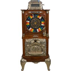 5 Cent Watling The Big Six Upright Floor Wheel Slot.