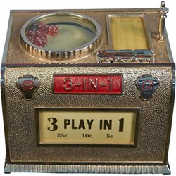 5/10/25 Cent Fey “3 In 1” Dice Machine Countertop Trade