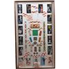 Image 1 : Harrah’s Casino Memorabilia Display In Large Frame.