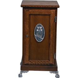 Wooden Clawfoot Slot Machine Stand.