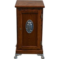 Wooden Clawfoot Slot Machine Stand.
