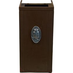 Brown Metal Slot Machine Stand.