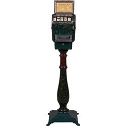 1 Cent Mills 5 Card Poker Cigar Trade Stimulator.