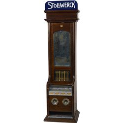 1 Cent Stollwerck Bros. Cocoa 4-Column Plunger Vending.