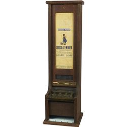 1 Cent Champion Chocolat-Menier Caramel Candy Dispenser