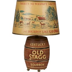 Old Stagg Kentucky Bourbon Advertisement Lamp.