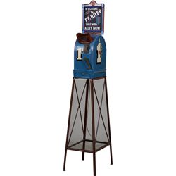 1 Cent Mutoscope Viewer Arcade Machine On Floor Stand.