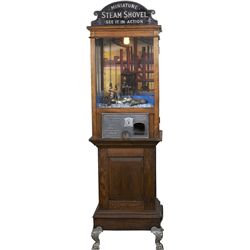 1 Cent Norwat Steam Shovel Floor Arcade Machine.