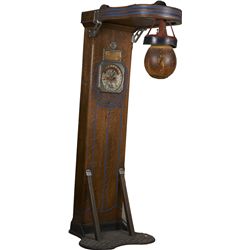 1 Cent Mutoscope “Punch-A-Bag” Floor Punching Bag Game.
