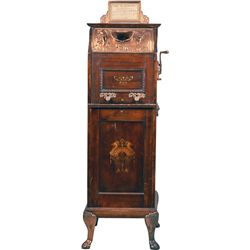5 Cent “Sapho” Quartoscope Viewer Floor Arcade Machine.