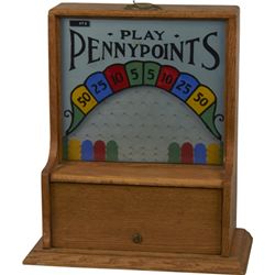 1 Cent Play Penny Points Coin-Drop Pin Field Countertop