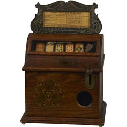 5 Cent Mills Novelty Puritan 5-Reel Poker.