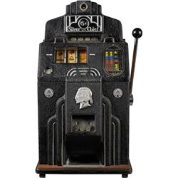 5 Cent Jennings Silver Chief 3-Reel Slot Machine.