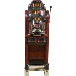 5 Cent O.D. Jennings Golden Nugget Slot Machine.