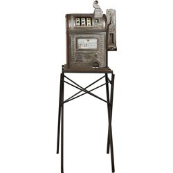 5 Cent Watling Future Pay Slot Machine w/Steel Stand.