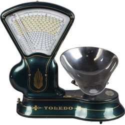 Toledo Countertop Fan Scale Model 405AR w/Chrome Tray.