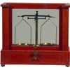 Image 1 : Early F. Hopken & Son Balance Scale In Wood Display.