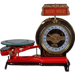 Angldile Springless Automatic Countertop Scale.