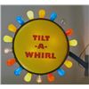 Image 1 : Tilt-A-Whirl Clown Round Double-Sided Plastic Ride Sign