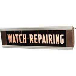 Watch Repairing Single-Sided Glass Light-Up Hanging