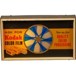 Kodak Color Film Single-Sided Plastic Light-Up Hanging.