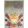 Image 1 : Fresh ‘N Hot Plastic Mechanical Popcorn Sign.