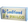 Image 1 : Philco Air Conditioning Plastic Light-Up Sign.