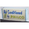 Image 2 : Philco Air Conditioning Plastic Light-Up Sign.