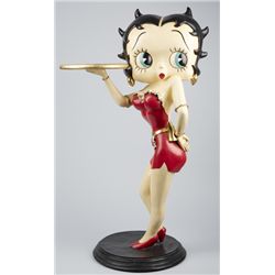Betty Boop Waitress Figural Stand w/ Tray.