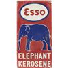 Image 1 : Esso ELephant Kerosene Porcelain Sign.