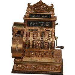 National Cash Register Brass Model 445A.