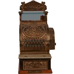 National Cash Register Brass Candy Store Model 316.