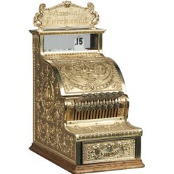 National Cash Register Brass Candy Store Model 311.