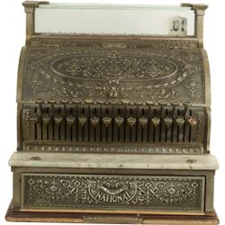 National Cash Register Nickel Plated Countertop Model.