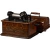 Image 1 : Cylinder Player In Edison Standard Phonograph Wood Case