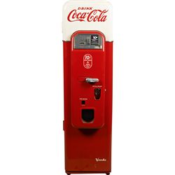 Coin-Op Vendo Model No. 44 Coca Cola Bottle Vending.