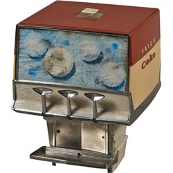 Coca Cola Countertop 3-Flavor Soda Fountain Dispenser.