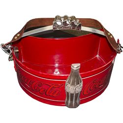 Restored “Ball Park” Coca-Cola bottle carrier.