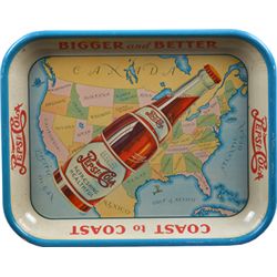 Pepsi : Cola Tin Advertising Serving Tray.