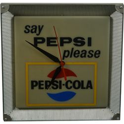 Pepsi Cola “Say Pepsi, Please” Wall Mount Light-Up.