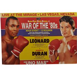 Sugar Ray Leonard Vs. Roberto Duran “Uno Mas” Live At.