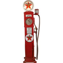 Vintage Bowser Texaco Red Gas Pump.