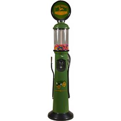 25 Cent John Deere Gas Pump Bubble Gum Vendor.
